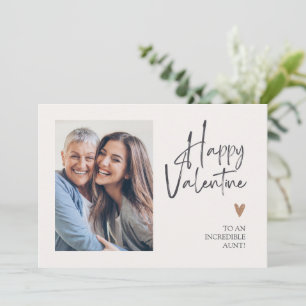 Cartes Pour Fêtes Annuelles Joyeux Valentin à ma tante