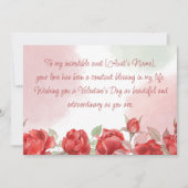 Cartes Pour Fêtes Annuelles Joyeux Valentin à ma tante (Devant)