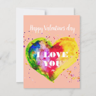 Cartes Pour Fêtes Annuelles Joyeux Valentines Day Couple gay LGBT