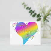 Cartes Pour Fêtes Annuelles Joyeux Valentine's Gay (Debout devant)