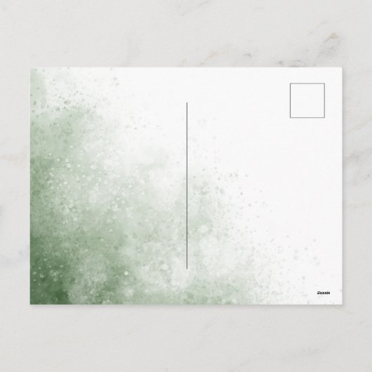 Cartes Pour Fêtes Annuelles Joyeux xmas forêt Moose script Holiday (Dos)