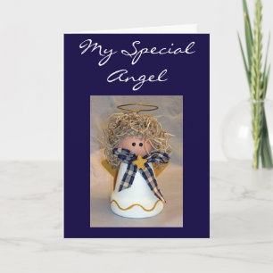 CARTES POUR FÊTES ANNUELLES JOYEZ NOËL À MON ANGE SPÉCIAL