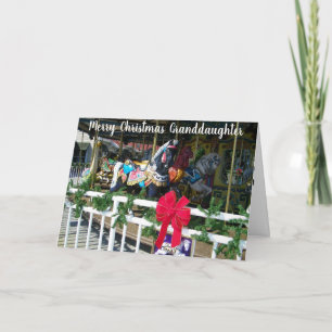 CARTES POUR FÊTES ANNUELLES JOYEZ NOËL À NOTRE ***GRAND-FILLE***