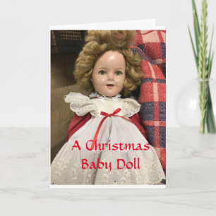 CARTES POUR FÊTES ANNUELLES * JOYEZ NOËL DE DOLL À GRANDDAUGHTER*