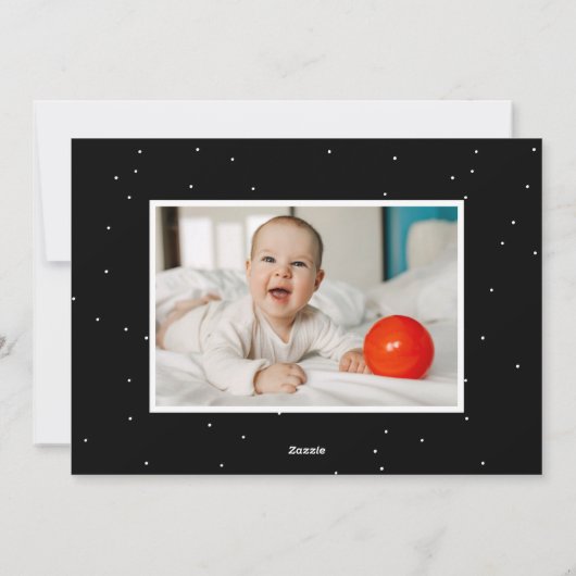 Cartes Pour Fêtes Annuelles Joyful Black Trees 2 Photo (Dos)