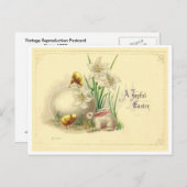 Cartes Pour Fêtes Annuelles Joyful Easter (Devant / Derrière)