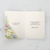 Cartes Pour Fêtes Annuelles Joyous Easter Eucharistic Blessings (Intérieur)