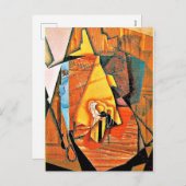 Cartes Pour Fêtes Annuelles Juan Gris (Devant / Derrière)