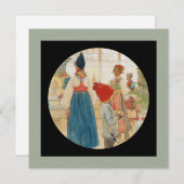 Cartes Pour Fêtes Annuelles Julaftonen (Devant / Derrière)