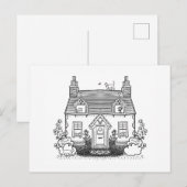 Cartes Pour Fêtes Annuelles jun house (Devant / Derrière)