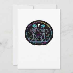 Cartes Pour Fêtes Annuelles Jusqu'à ce que la mort nous fasse faire la fête Da
