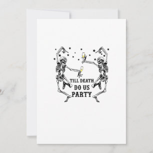 Cartes Pour Fêtes Annuelles Jusqu'à ce que la mort nous sépare Thème de demois