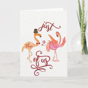 Cartes Pour Fêtes Annuelles Juste les deux de nous