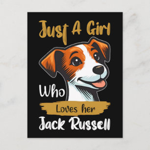 Cartes Pour Fêtes Annuelles Juste une fille qui aime la typographie de son jac