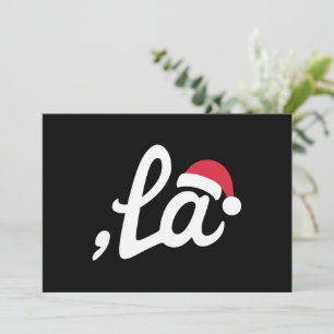 Cartes Pour Fêtes Annuelles Kamala Harris drôle 2024 Comma La Noël