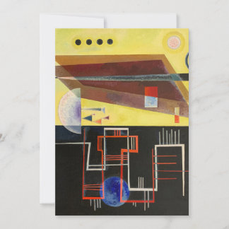 Cartes Pour Fêtes Annuelles Kandinsky Inner Alliance Abstraite