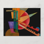 Cartes Pour Fêtes Annuelles Kandinsky - Interprétation Abstraite (Devant)