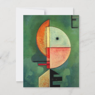 Cartes Pour Fêtes Annuelles Kandinsky peinture Abstraite ascendante