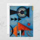 Cartes Pour Fêtes Annuelles Kandinsky Soft Hard Abstrait (Devant / Derrière)