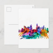 Cartes Pour Fêtes Annuelles Karachi Pakistan (Devant / Derrière)