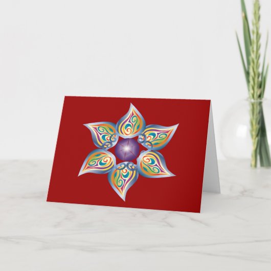 Cartes Pour Fêtes Annuelles Karma Christmas (Devant)