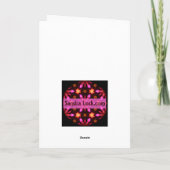 Cartes Pour Fêtes Annuelles Keep Calm and enjoy (Dos)