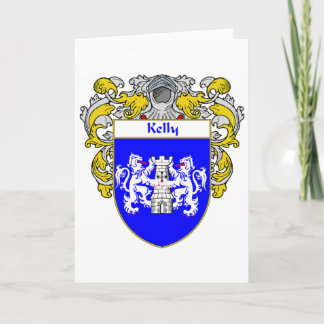 Cartes Pour Fêtes Annuelles Kelly Armoiries (mannequins)