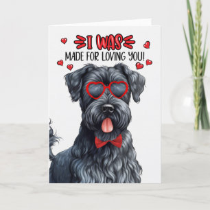 Cartes Pour Fêtes Annuelles Kerry Blue Terrier fait pour vous aimer Valentine