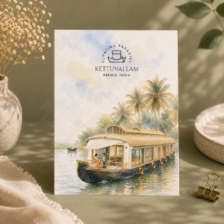 Cartes Pour Fêtes Annuelles Kettuvallams, Kerala, Inde | Eaux sereines