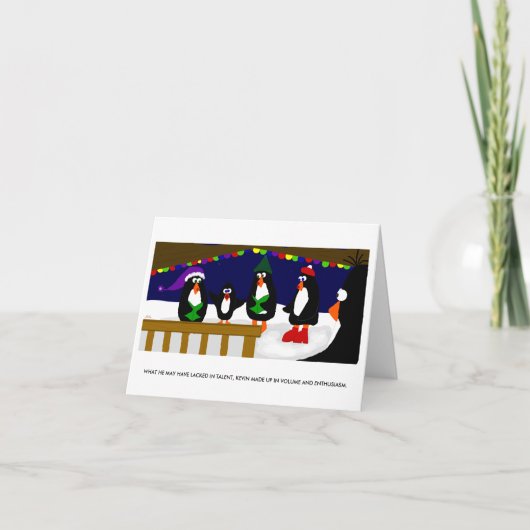 Cartes Pour Fêtes Annuelles Kevin (Devant)