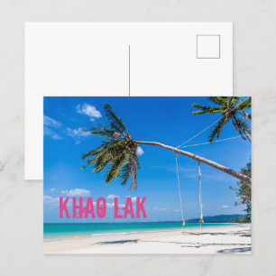 Cartes Pour Fêtes Annuelles Khao Lak Phang-Nga Thaïlande Plage Panorama Vacanc