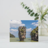 Cartes Pour Fêtes Annuelles Khao Phing Kan île rocheuse Phuket en Thaïlande ca (Debout devant)