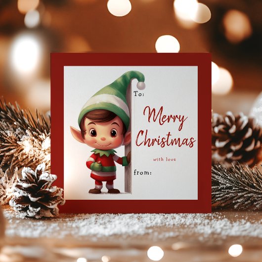 Cartes Pour Fêtes Annuelles Kids Classroom Elf Christmas Holiday Card
