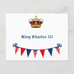 Cartes Pour Fêtes Annuelles King Charles 111 Crown