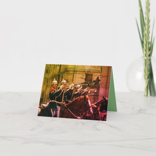 Cartes Pour Fêtes Annuelles King's guard (Devant)