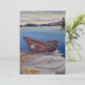 Cartes Pour Fêtes Annuelles "Kipawa Long Boat" par Charlie Rapsky (Debout devant)