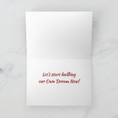 CARTES POUR FÊTES ANNUELLES KISS ME ET PUIS "MARIE-MOI S'IL TE PLAÎT" (Intérieur)