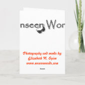 Cartes Pour Fêtes Annuelles KissMouse (Dos)