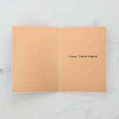 Cartes Pour Fêtes Annuelles Kitsune Cosplayer Valentine (Intérieur)