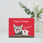 Cartes Pour Fêtes Annuelles Kittés de covoiturage (Debout devant)