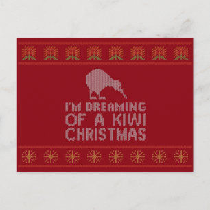 Cartes Pour Fêtes Annuelles Kiwi Xmas