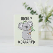 Cartes Pour Fêtes Annuelles Koala hautement Koalafied (Debout devant)