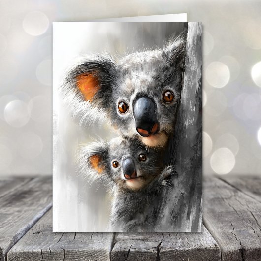 Cartes Pour Fêtes Annuelles Koala Mother's Day