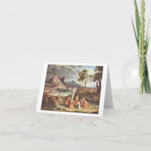 Cartes Pour Fêtes Annuelles Koch - Paysage avec le danseur Noah, 1809