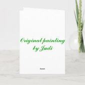 Cartes Pour Fêtes Annuelles koi (Dos)