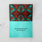 Cartes Pour Fêtes Annuelles Kokopelli du Sud-Ouest (Intérieur)