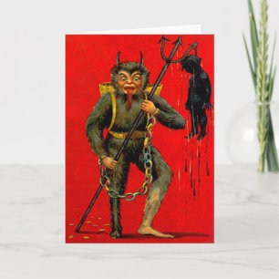 Cartes Pour Fêtes Annuelles Krampus