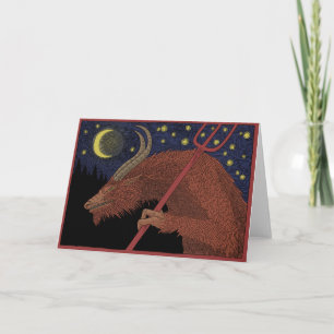 Cartes Pour Fêtes Annuelles Krampus