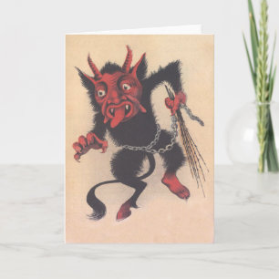 Cartes Pour Fêtes Annuelles Krampus