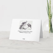 Cartes Pour Fêtes Annuelles Krampus (Dos)